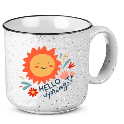 Hello Spring Sunset Floral 15oz Campfire Ceramic Mug