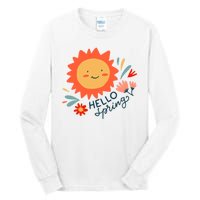 Hello Spring Sunset Floral Tall Long Sleeve T-Shirt