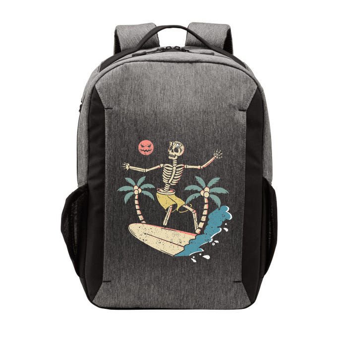 Hawaii Surfer Skeleton Halloween Beach Scary Spooky Surfers Vector Backpack