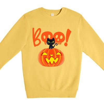 Halloween Spooky Season Premium Crewneck Sweatshirt