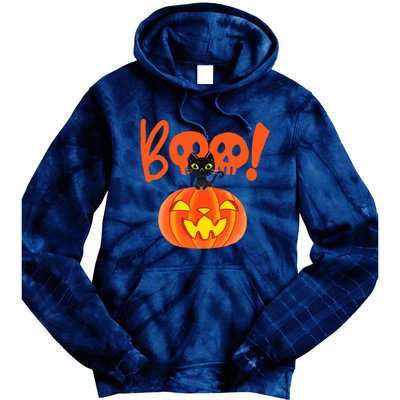 Halloween Spooky Season Tie Dye Hoodie