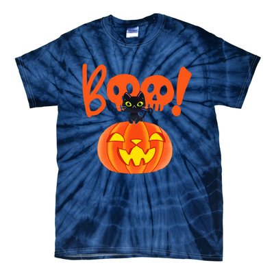 Halloween Spooky Season Tie-Dye T-Shirt