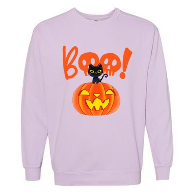 Halloween Spooky Season Garment-Dyed Sweatshirt