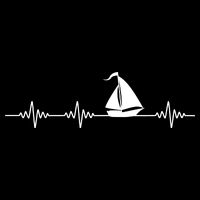Heartbeat Sailing Sailboat City Backpack