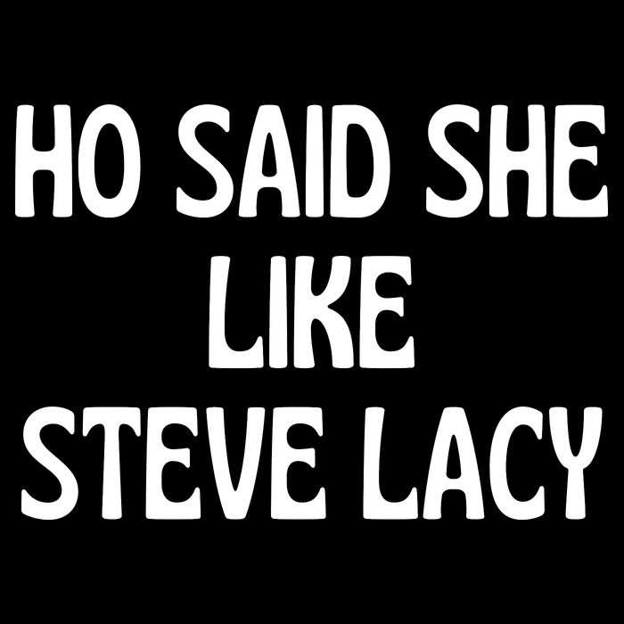 Ho Said She Like Steve Lacy Cropped Pullover Crew