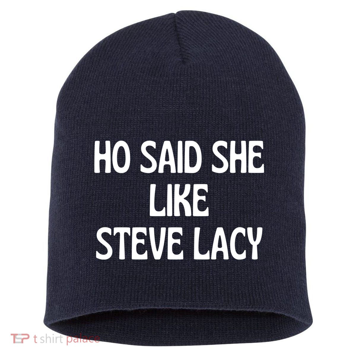 Ho Said She Like Steve Lacy Short Acrylic Beanie