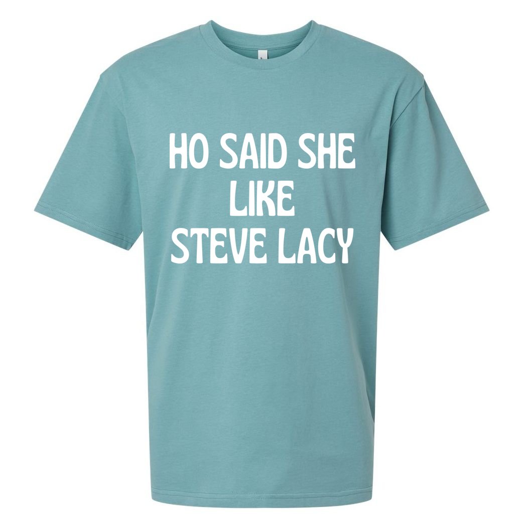 Ho Said She Like Steve Lacy Sueded Cloud Jersey T-Shirt