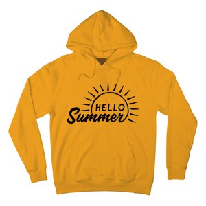 Hello Summer Sunset Hoodie