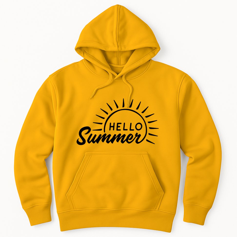 Hello Summer Sunset Hoodie