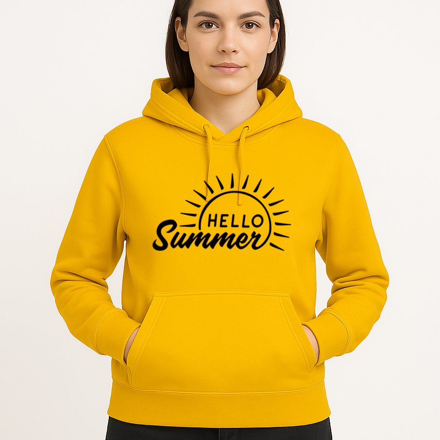 Hello Summer Sunset Hoodie