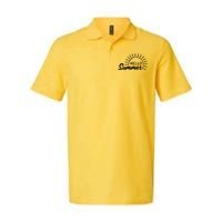 Hello Summer Sunset Softstyle Adult Sport Polo