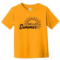 Hello Summer Sunset Toddler T-Shirt