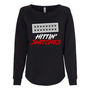 Hitting' Switches Security And Protect Gift Present Gift Womens California Wash Sweatshirt