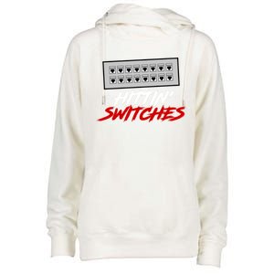 Hitting' Switches Security And Protect Gift Present Gift Womens Funnel Neck Pullover Hood