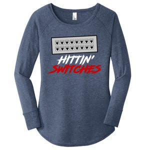 Hitting' Switches Security And Protect Gift Present Gift Women's Perfect Tri Tunic Long Sleeve Shirt