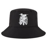 Human Skeleton Spine Cats Cool Comfort Performance Bucket Hat