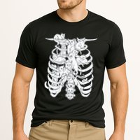 Human Skeleton Spine Cats Cooling Performance Crew T-Shirt