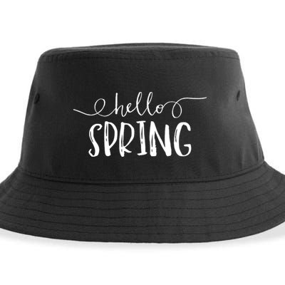 Hello Spring Season Sustainable Bucket Hat