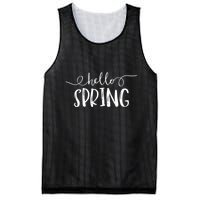 Hello Spring Season Mesh Reversible Basketball Jersey Tank