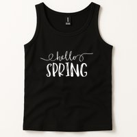 Hello Spring Season Tank Top