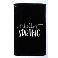 Hello Spring Season Golf Towel