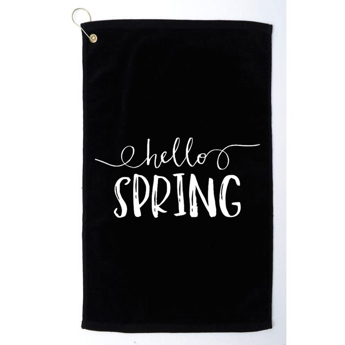 Hello Spring Season Golf Towel