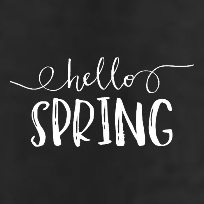 Hello Spring Season Golf Towel