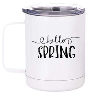 Hello Spring Season 12 oz Stainless Steel Tumbler Cup