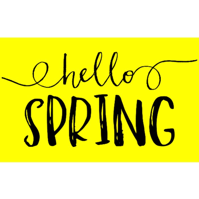 Hello Spring Season Bumper Sticker