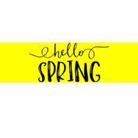 Hello Spring Season Bumper Sticker