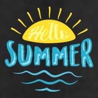 Hello Summer Sunset Ocean Wave Cool Comfort Performance Bucket Hat
