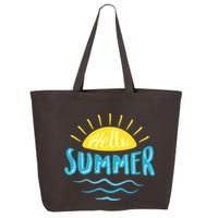 Hello Summer Sunset Ocean Wave 25L Jumbo Tote