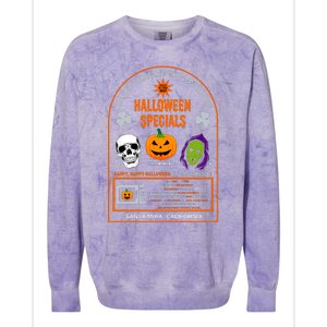 Halloween Specials Season Of The Witch Colorblast Crewneck Sweatshirt