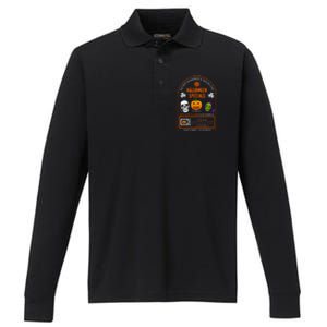 Halloween Specials Season Of The Witch Performance Long Sleeve Polo