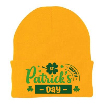 Happy St Saint Patrick's Day Knit Cap Winter Beanie