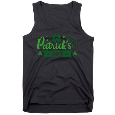 Happy St Saint Patrick's Day Tank Top