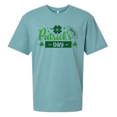 Happy St Saint Patrick's Day Sueded Cloud Jersey T-Shirt