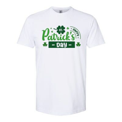 Happy St Saint Patrick's Day Softstyle CVC T-Shirt