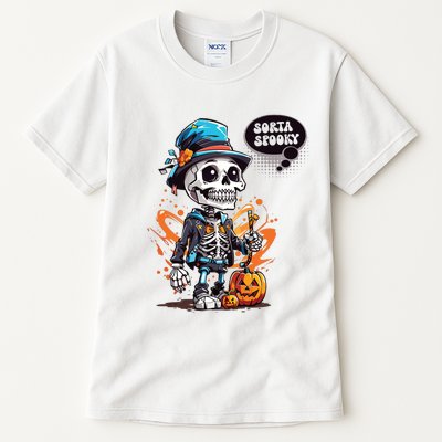 Halloween Skeleton Sorta Spooky Tall T-Shirt