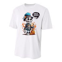 Halloween Skeleton Sorta Spooky Performance Sprint T-Shirt