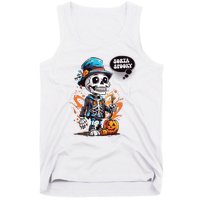 Halloween Skeleton Sorta Spooky Tank Top