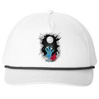 Halloween Sailing Ship Sailing Sea Maritime Ship Snapback Five-Panel Rope Hat