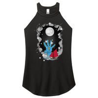 Halloween Sailing Ship Sailing Sea Maritime Ship Women’s Perfect Tri Rocker Tank