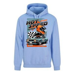 Hot Speed Super Car Racing Unisex Surf Hoodie