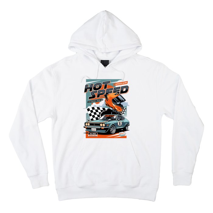 Hot Speed Super Car Racing Hoodie