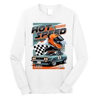 Hot Speed Super Car Racing Long Sleeve Shirt