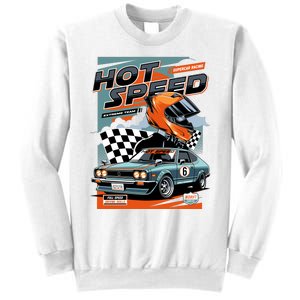 Hot Speed Super Car Racing Sweatshirt