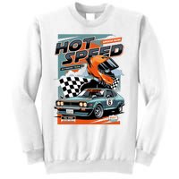 Hot Speed Super Car Racing Sweatshirt