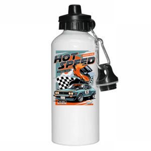 Hot Speed Super Car Racing Aluminum Water Bottle