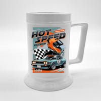 Hot Speed Super Car Racing Beer Stein